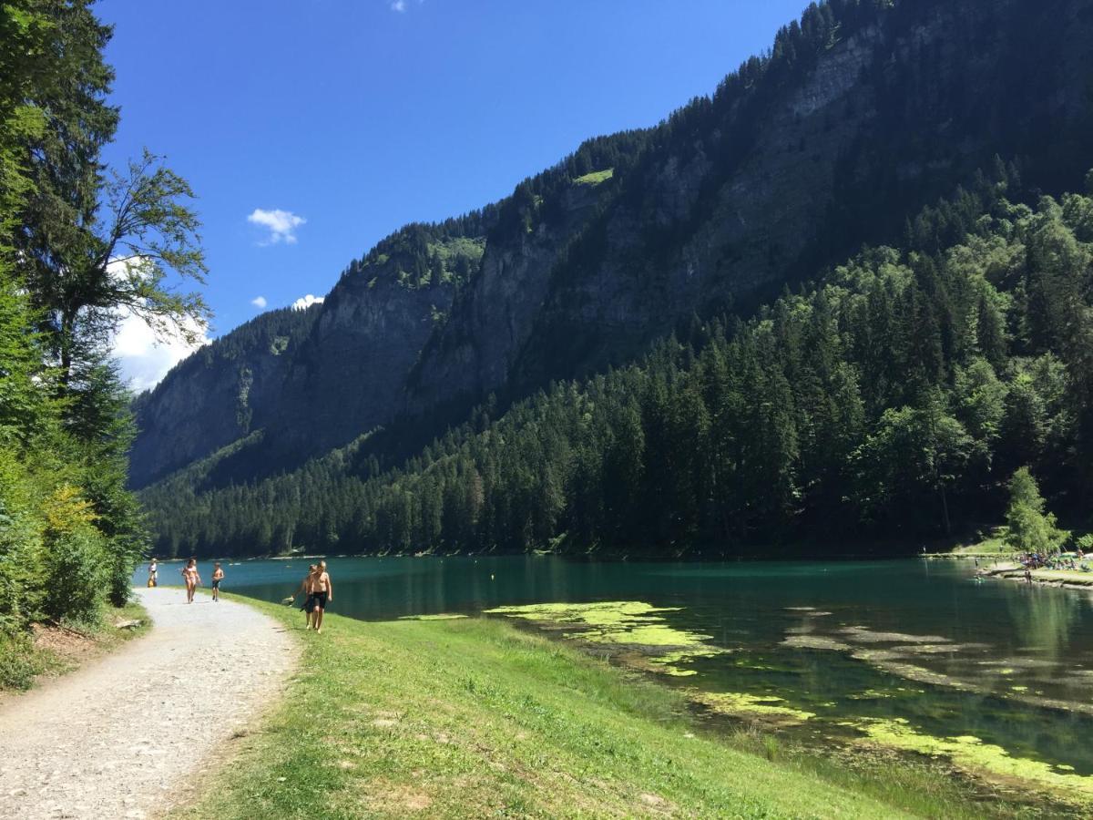 Ferienwohnung Les Cimes Samoëns Exterior foto