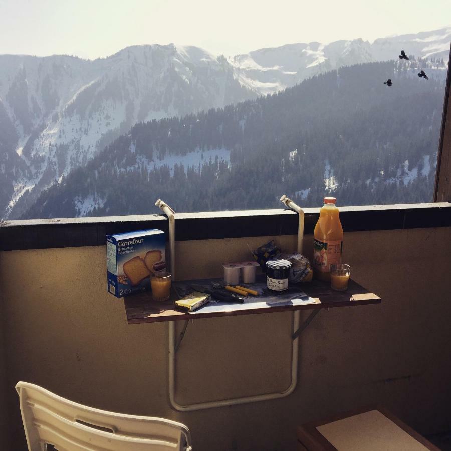 Ferienwohnung Les Cimes Samoëns Exterior foto